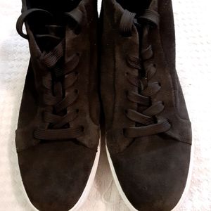 Kenneth cole black platform sneakers